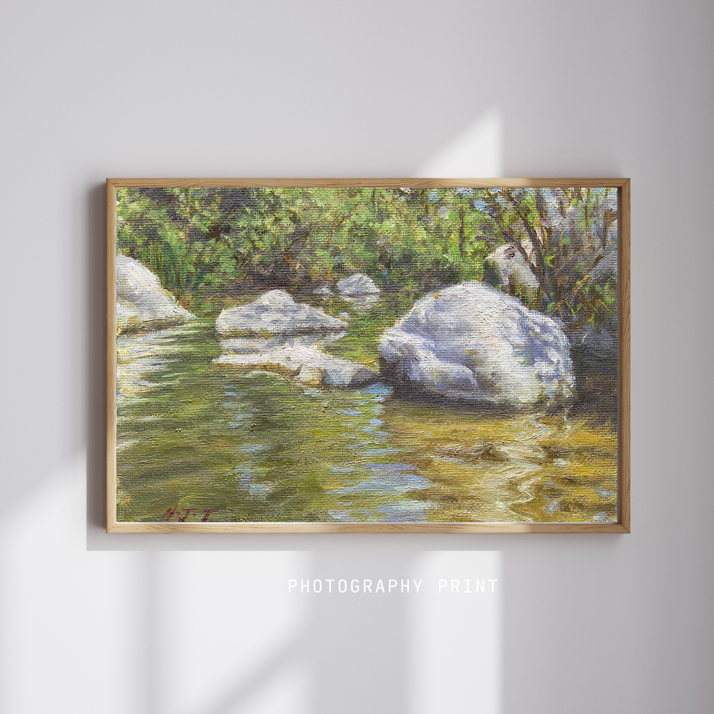 Santa Margarita River(Original Oil)