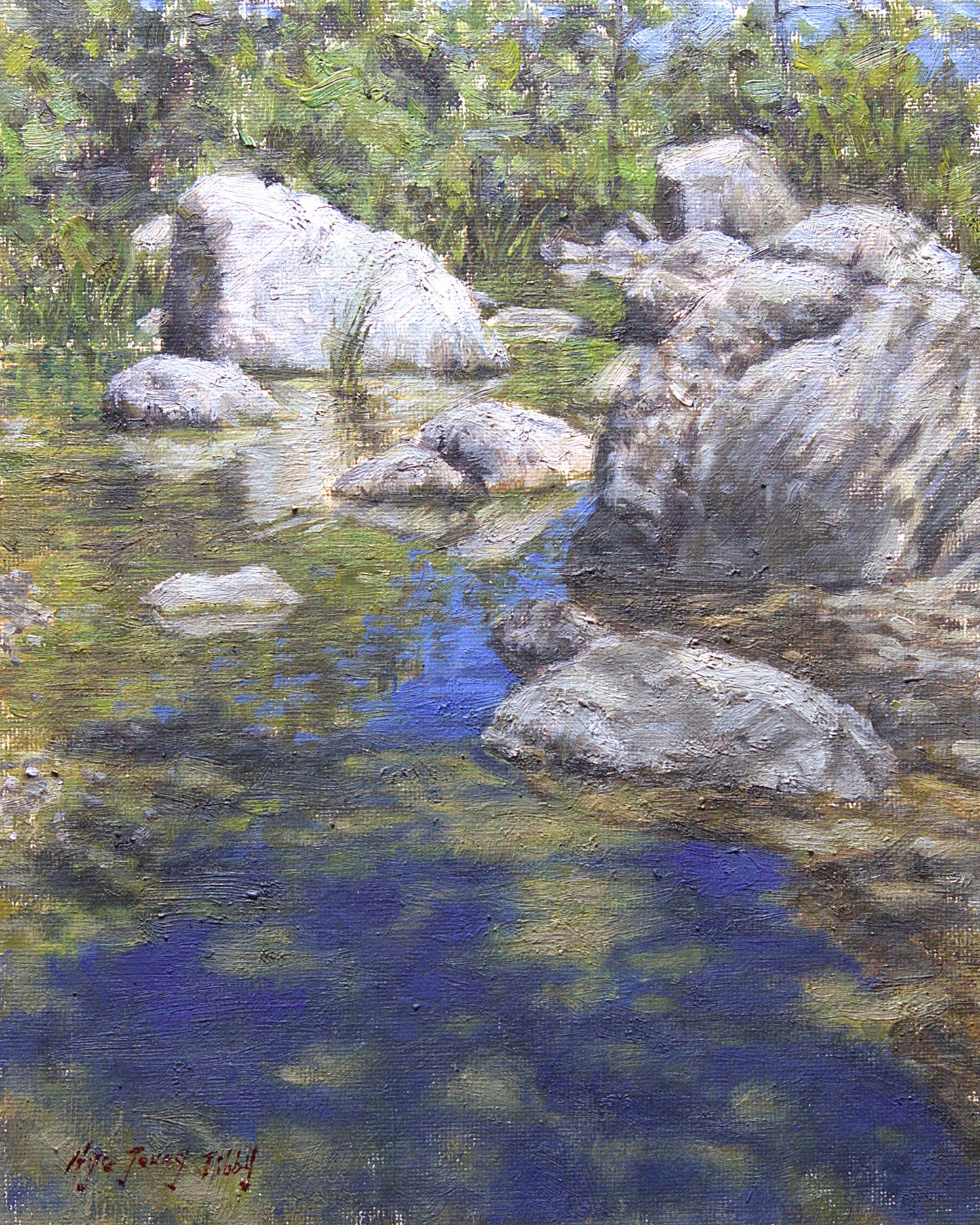 Santa Margarita River Trail(Original Oil)