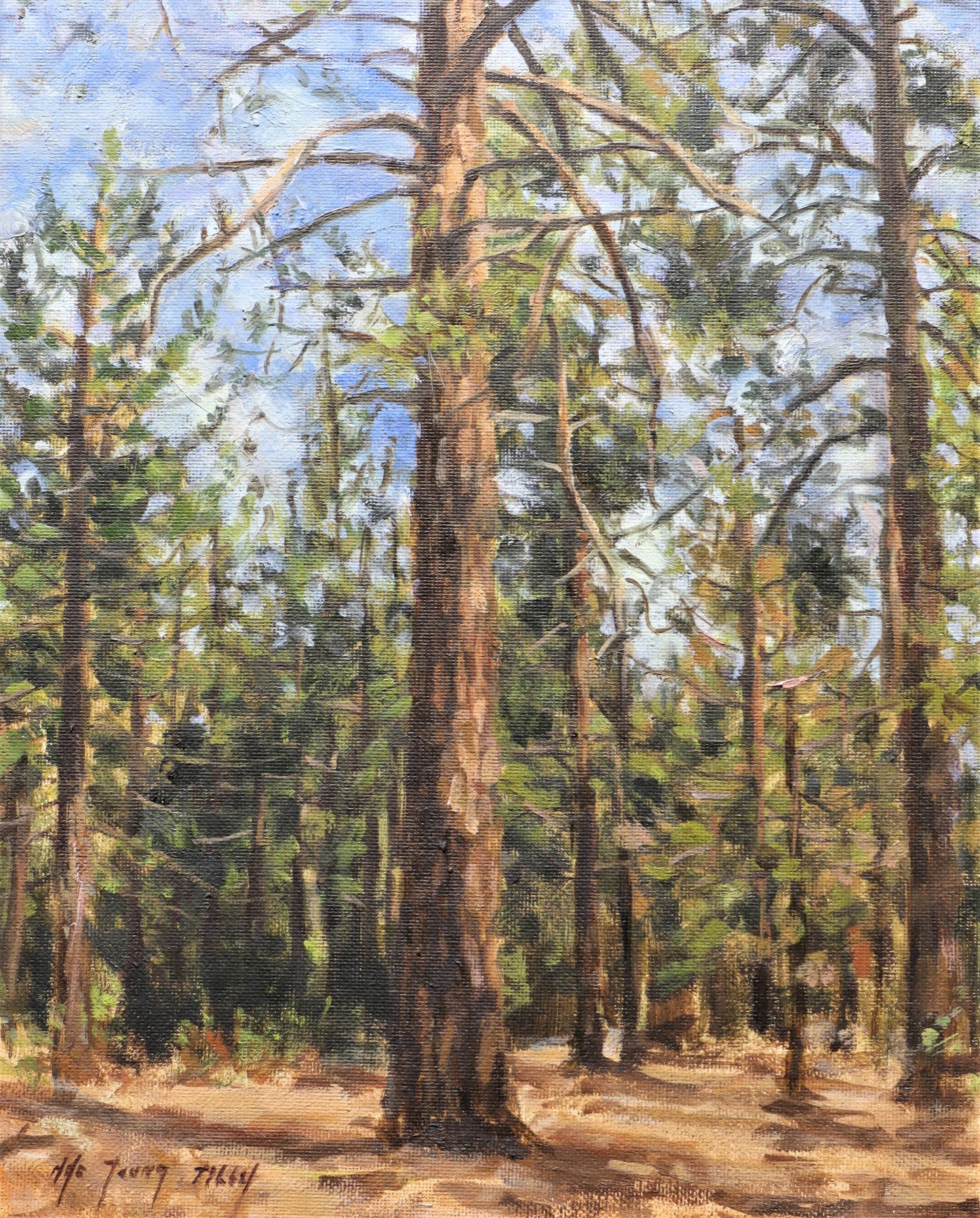 Big Bear Mountain(Original Oil)