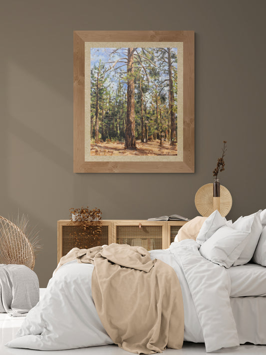 Big Bear Mountain(Original Oil/Fine Art Prints)