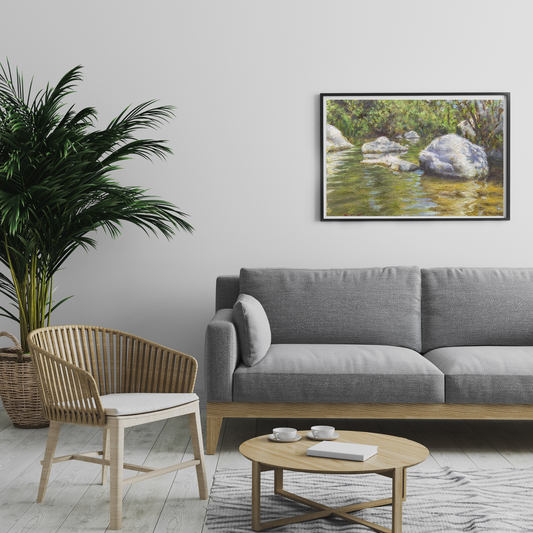 Santa Margarita River(Original Oil)