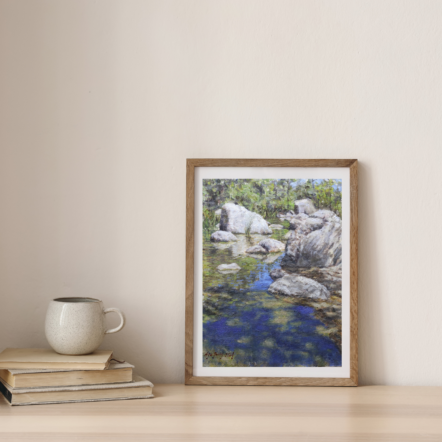 Santa Margarita River Trail(Original Oil)