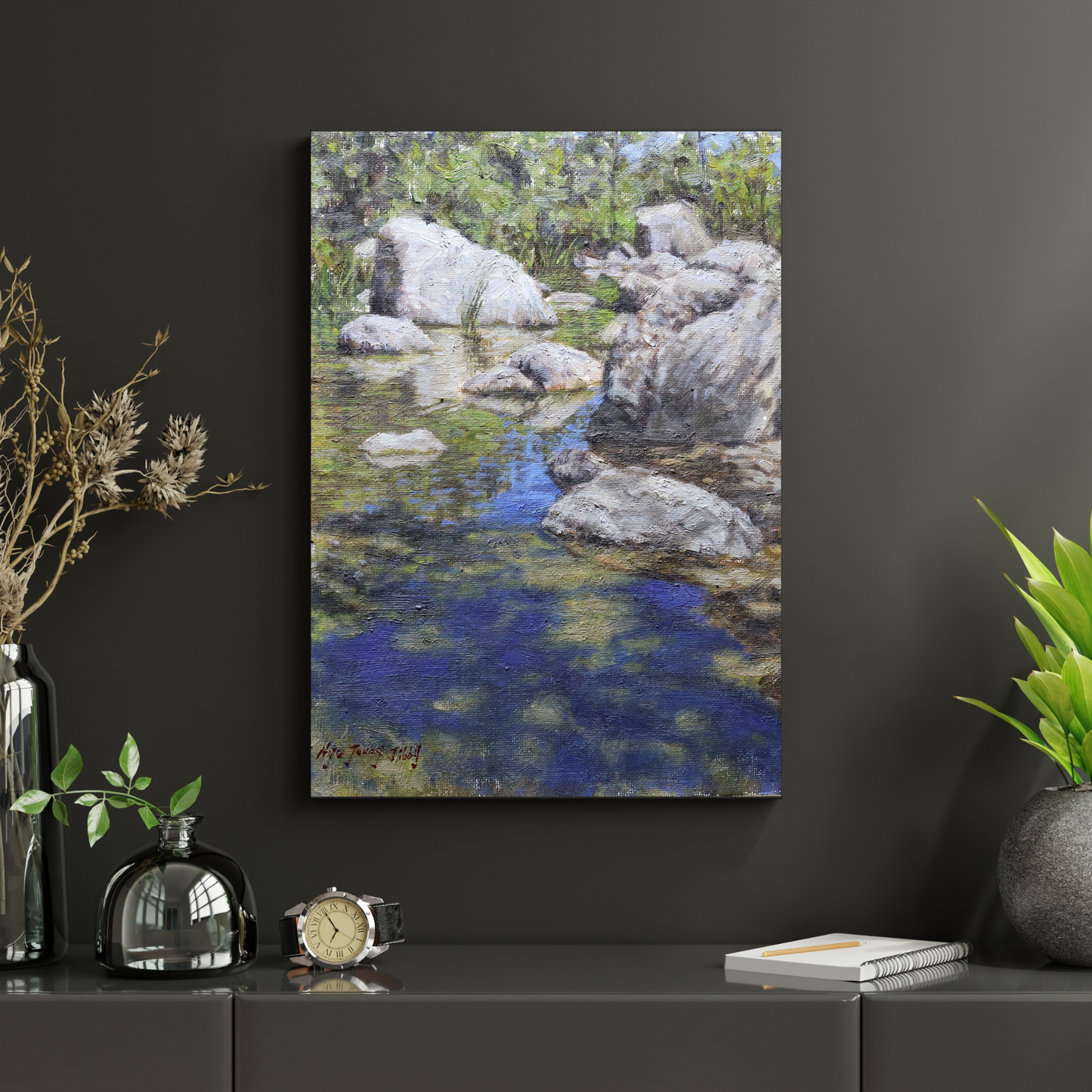 Santa Margarita River Trail(Original Oil)