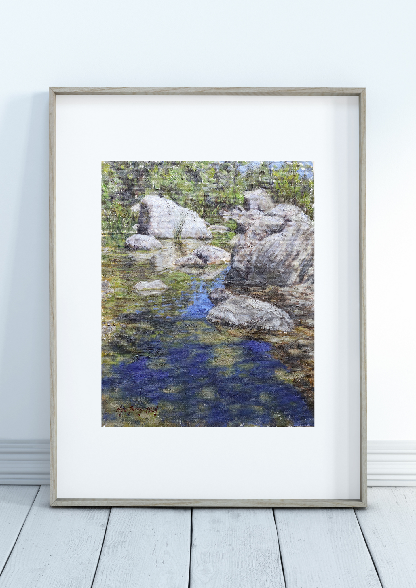 Santa Margarita River Trail(Original Oil)