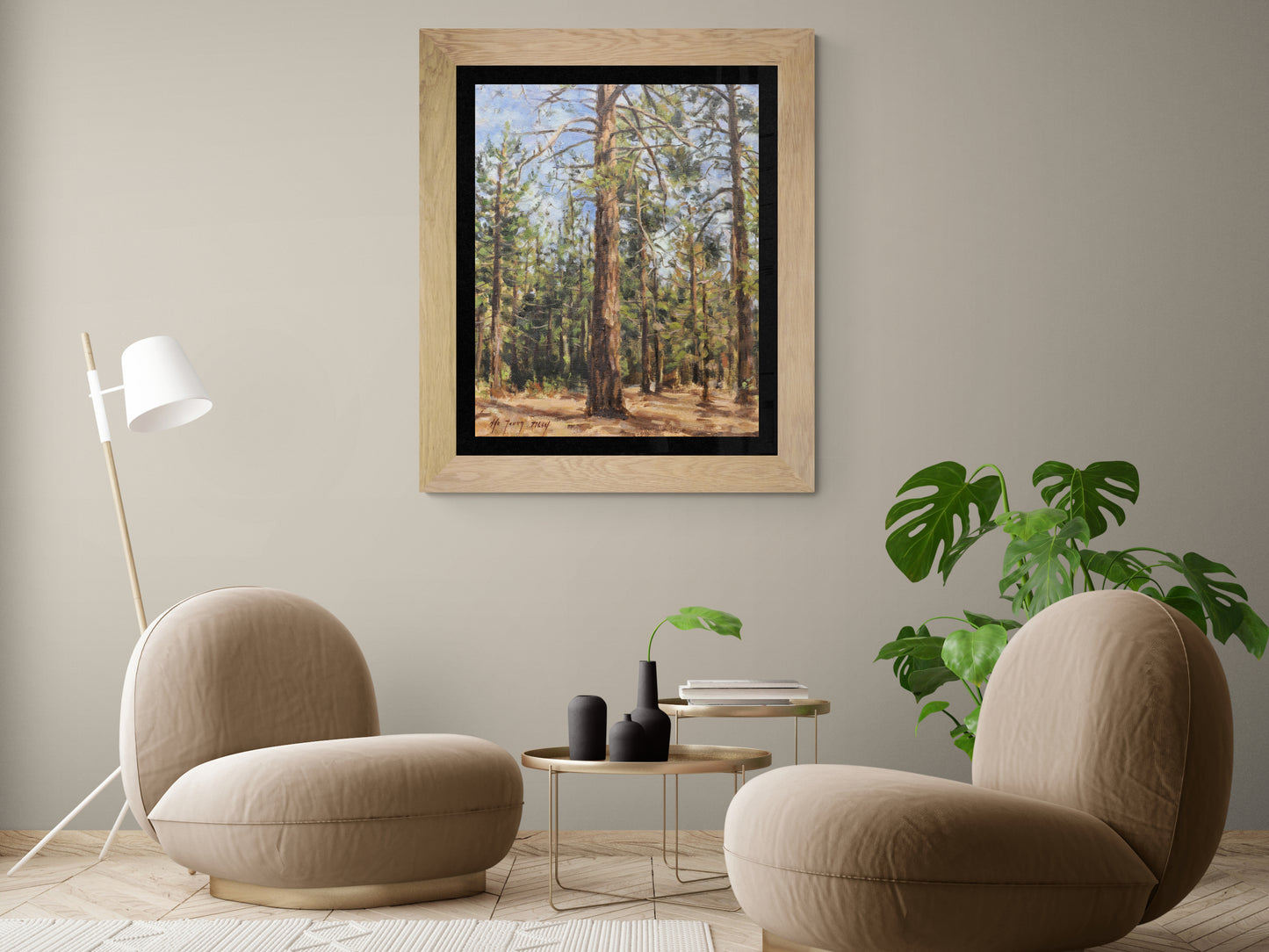 Big Bear Mountain(Original Oil)