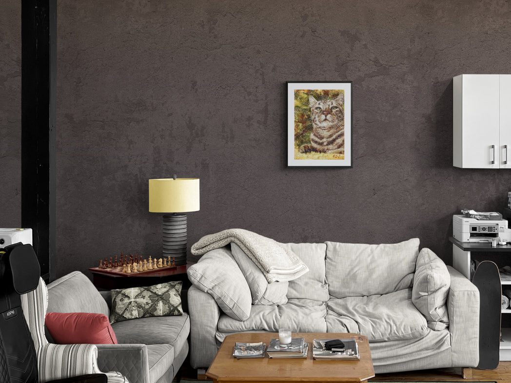 The Boss Tabby Cat(Original Oil/Fine Art Prints)